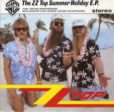 ZZ TOP-SUMMER HOLIDAY E.P.  12" EX COVER VG+