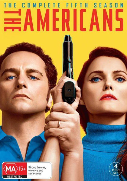 AMERICANS-COMPLETE FIFTH SEASON 4DVD REGION 1 VG