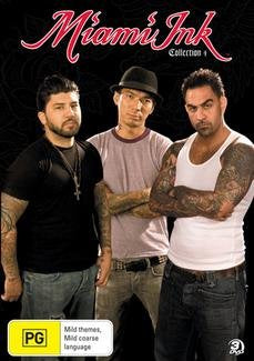 MIAMI INK COLLECTION 4 3DVD VG