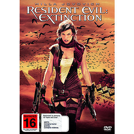 RESIDENT EVIL EXTINCTION DVD G