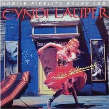 LAUPER CYNDI-SHE'S SO UNUSUAL MOBILE FIDELITY LP NM COVER EX