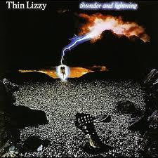 THIN LIZZY-THUNDER & LIGHTNING LP VG+ COVER VG