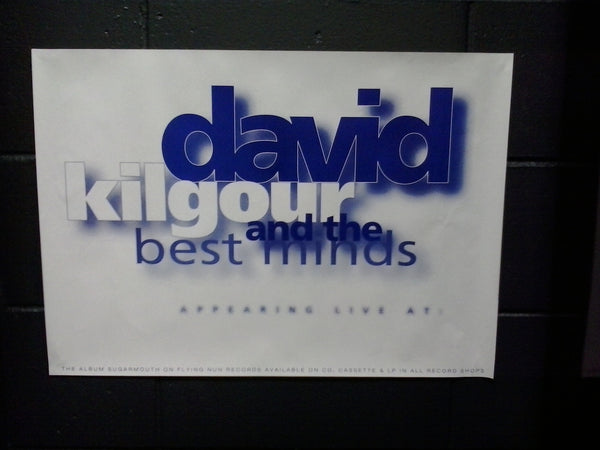 KILGOUR DAVID-ORIGINAL GIG POSTER