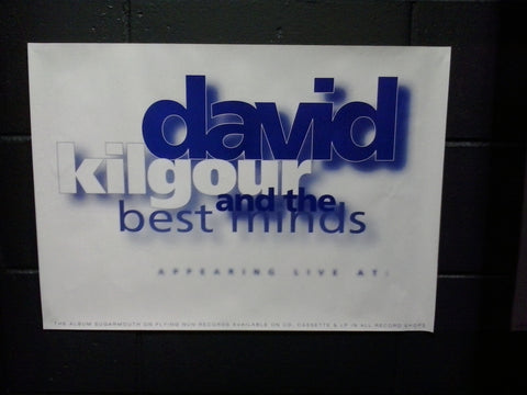 KILGOUR DAVID-ORIGINAL GIG POSTER
