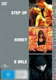 STEP UP/ HONEY/ 8 MILE REGION 2+4 R13 3DVD VG