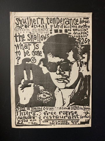 THE SHALLOWS ORIGINAL GIG POSTER