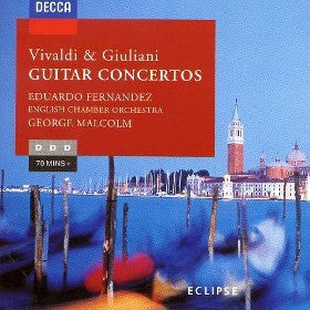 VIVALDI GIULIANI PAGANINI-GUITAR CONCERTOS CD VG