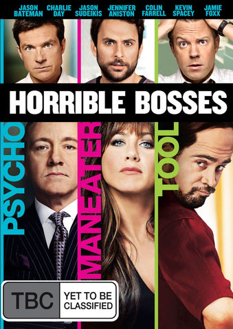 HORRIBLE BOSSES DVD VG