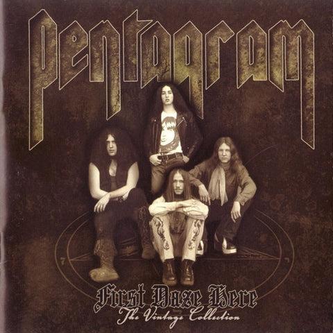 PENTAGRAM-FIRST DAZE HERE:THE VINTAGE COLLECTION CD VG+