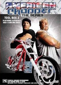 AMERICAN CHOPPER TOOL BOX 3-3DVD BOXSET VG