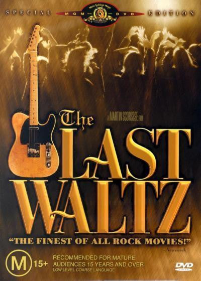 THE LAST WALTZ DVD VG+