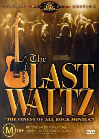 THE LAST WALTZ DVD VG+