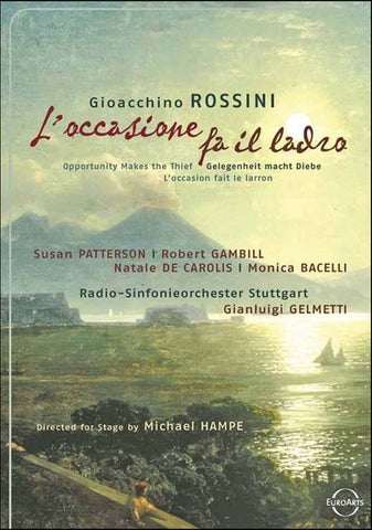 ROSSINI GIOACCHINO-L'OCCASIONE FA IL LADRO DVD *NEW*