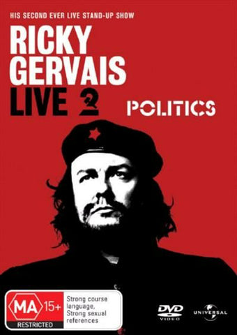 GERVAIS RICKY-POLITICS DVD VG