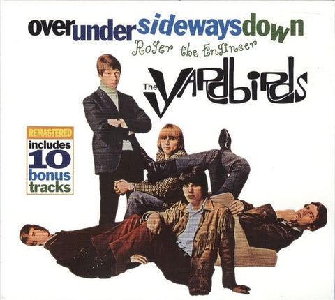 YARDBIRDS THE-OVER UNDER SIDEWAYS DOWN / ROGER THE ENGINEER CD VG