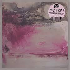 SALAD BOYS-THIS IS GLUE PINK VINYL LP NM COVER EX