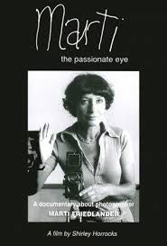 MARTI THE PASSIONATE EYE - MARTI FRIEDLANDER DOCUMENTARY DVD VG