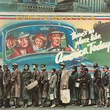 MAYFIELD CURTIS-THERE'S NO PLACE LIKE AMERICA TODAY TURQUOISE VINYL LP *NEW*