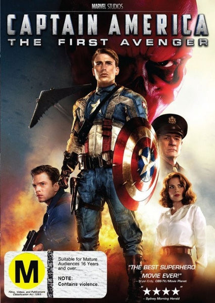 CAPTAIN AMERICA THE FIRST AVENGER REGION 2 DVD VG