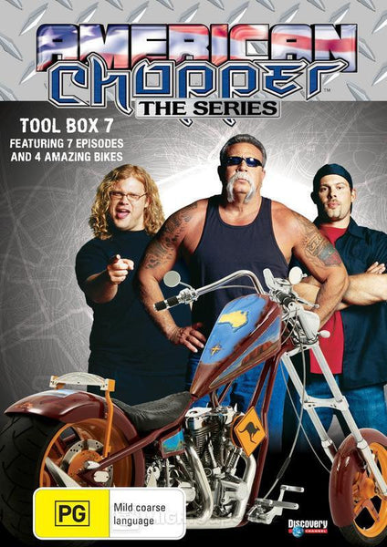 AMERICAN CHOPPER TOOL BOX 7-3DVD BOXSET