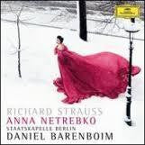 STRAUSS RICHARD-ANNA NETREBKO  DANIEL BARENBOIM CD *NEW*