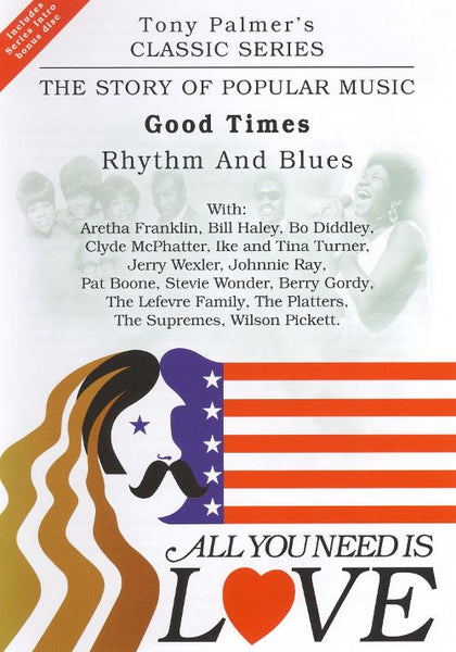ALL YOU NEED IS LOVE VOL.9-GOOD TIMES : RHYTHM & BLUES 2DVD VG