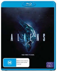 ALIENS FILM BLURAY VG