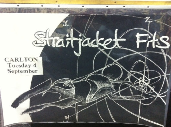 STRAITJACKET FITS @ THE CARLTON 4 SEPTEMBER ORIGINAL GIG POSTER