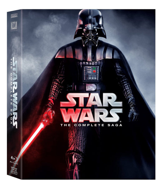 STAR WARS-THE COMPLETE SAGA 9BLURAY VG