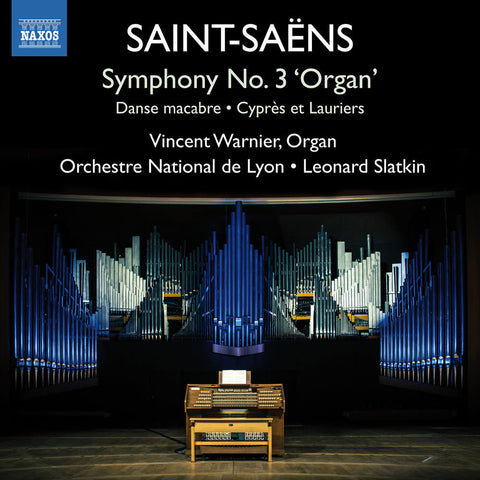SAINT-SAENS-SYMPHONY NO 3 ORGAN VINCENT WARNIER CD *NEW*