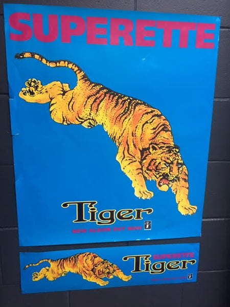 SUPERETTE TIGER ALBUM PROMO POSTER