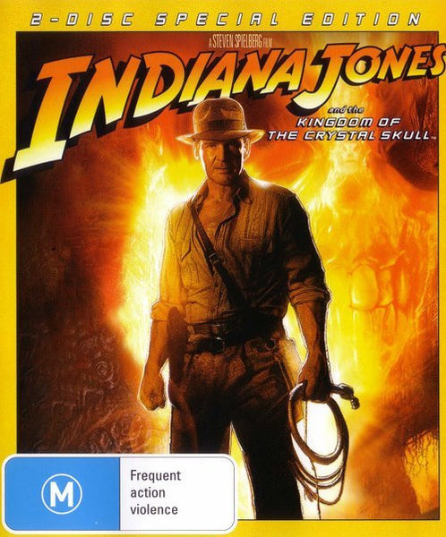 INDIANA JONES AND THE KINGDOM OF THE CRYSTAL SKULL 2BLURAY VG+