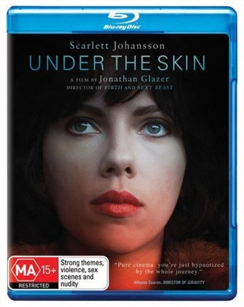 UNDER THE SKIN BLURAY VG+