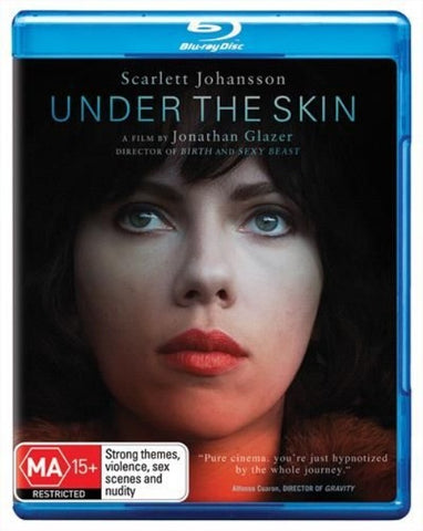 UNDER THE SKIN BLURAY VG+