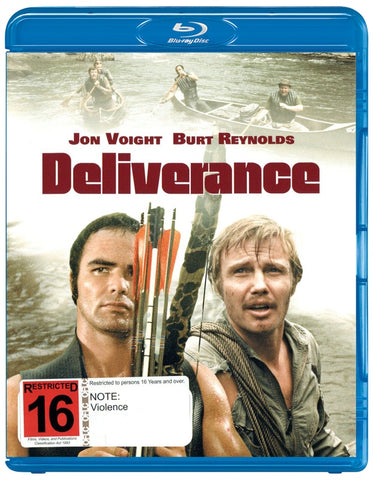 DELIVERANCE-BLURAY + DVD VG