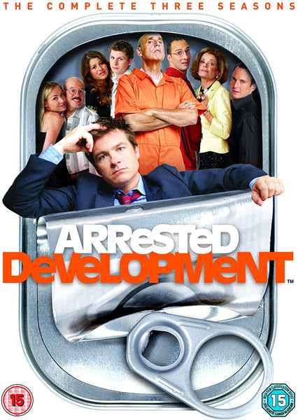 ARRESTED DEVELOPMENT THE COMPLETE SEASONS 1-3 8DVD VG