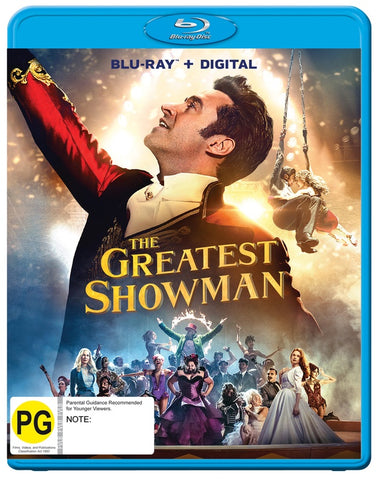GREATEST SHOWMAN BLURAY VG+