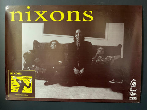 NIXONS-SPECIAL DOWNTIME ORIGINAL PROMO POSTER