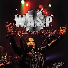 WASP-DOUBLE LIVE ASSASSINS 2CD VG