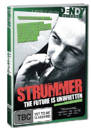 STRUMMER JOE-THE FUTURE IS UNWRITTEN DVD VG