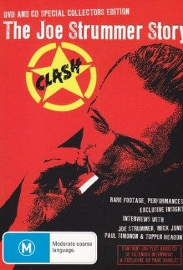 CLASH-THE JOE STRUMMER STORY CD DVD VG
