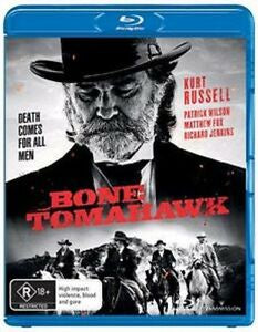 BONE TOMAHAWK BLURAY VG+