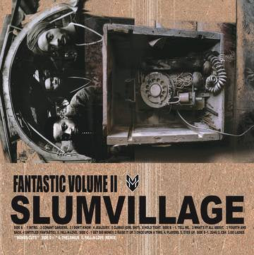 SLUM VILLAGE-FANTASTIC VOLUME II GOLDEN PEARL SPLATTER 2LP *NEW*