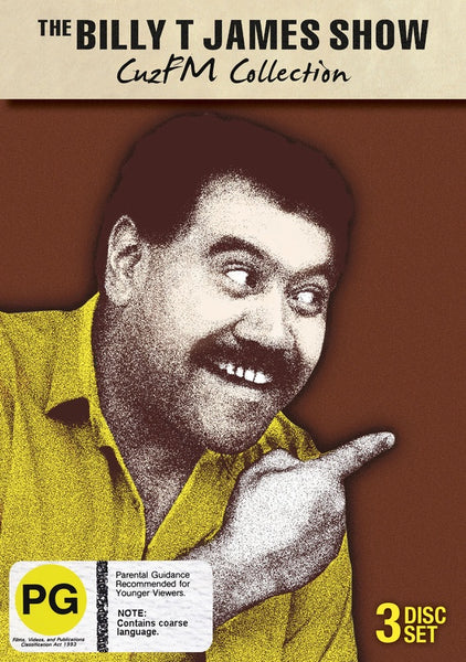 BILLY T JAMES SHOW-CUZFM COLLECTION 3DVD VG