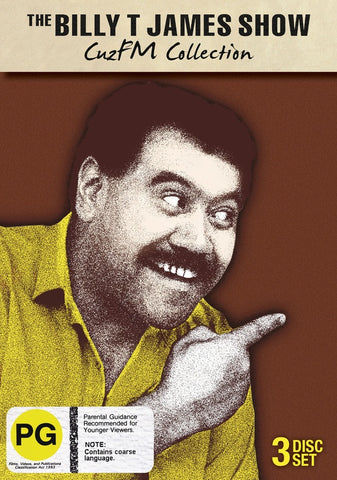 BILLY T JAMES SHOW-CUZFM COLLECTION 3DVD VG