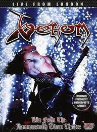 VENOM-LIVE IN LONDON REGION FREE DVD VG