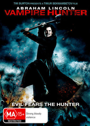 ABRAHAM LINCOLN VAMPIRE HUNTER DVD VG