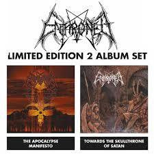 ENTHRONED-APOCALYPSE MANIFESTO/ TOWARDS THE SKULL 2LP *NEW*