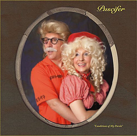 PUSCIFER-CONDITIONS OF MY PAROLE ORANGE YELLOW & RED SWIRL VINYL 2LP *NEW*