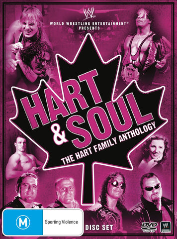 HART AND SOUL HART FAMILY ANTHOLOGY 3DVD VG